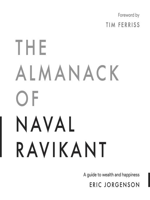 Couverture de The Almanack of Naval Ravikant